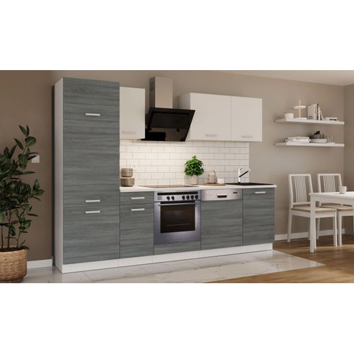 Küche Toni 270 cm Küchenzeile Küchenblock Singleküche Einbauküche