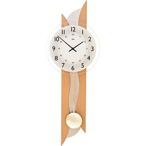 SELVA SELVA Funk-Pendelwanduhr Buche Germering