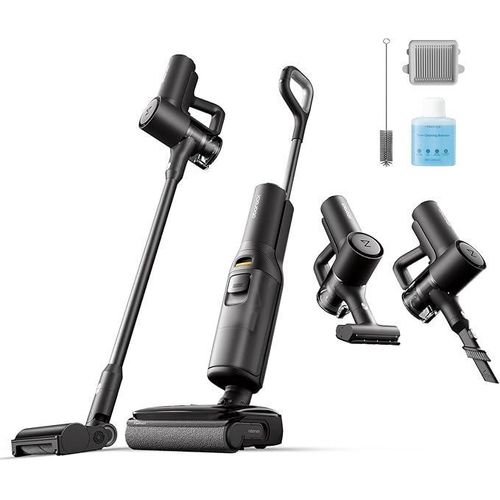 Roborock F25 Combo 5-in-1 Nass-Trockensauger 20.000 Pa, Selbstreinigung & -trocknung, für alle Böden, inkl. 200ml Bodenreiniger