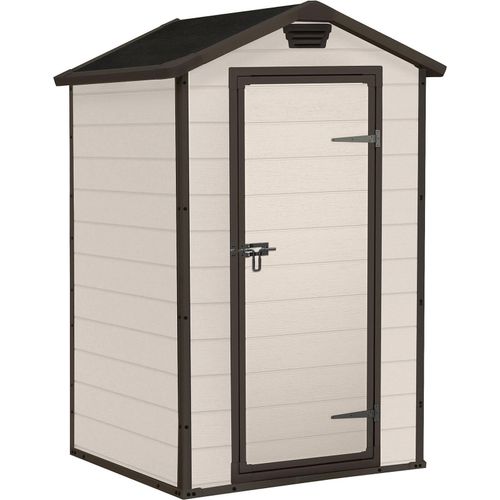 Gartenhaus Keter Manor 4x3 - 128 x 94 x 196 cm - Beige