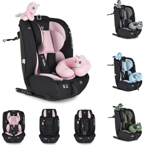 Moni Isafe Pink 76-150 cm i-Size Autokindersitz 111001