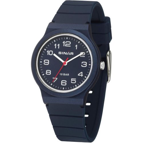 Quarzuhr SINAR, blau (blau, blau), Armbanduhren, Armbanduhr,Jugendliche,Damen, Kinder, bis10 bar wasserd., Geschenkidee
