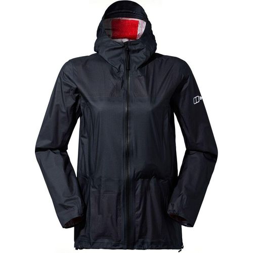 Mtnguide Hyperalphashelljacket, Damen Hardshelljacke, 10 (36), BLACK/BLACK, Berghaus