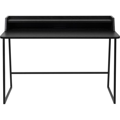 Schreibtisch Sekretär GIORGIO BLACK Eiche Furnier und Metall