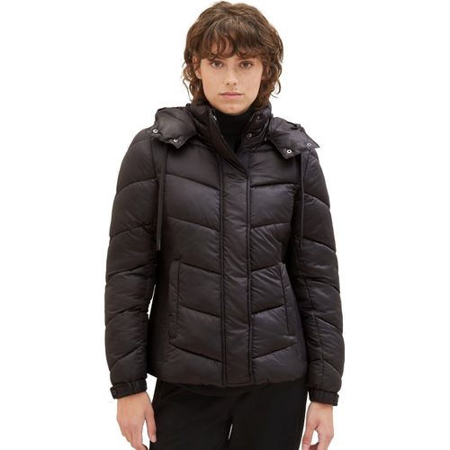 Tom Tailor Damen Pufferjacke 14602-L, 14602-M, 14602-S, 14602-XL, 14602-XXL, 14603-L, 14603-M, 14603-S, 14603-XXL, 14603-XXXL TOM-1037565 deep black L