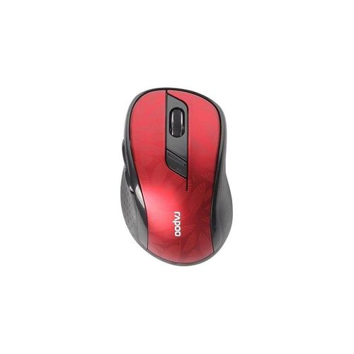 RAPOO M500 Silent - Maus (Rot)