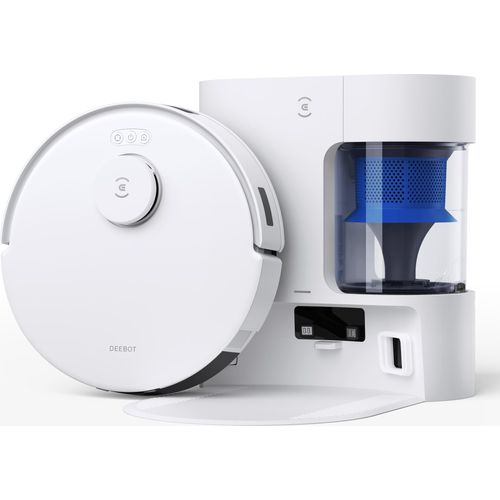 ECOVACS Saug- und Wischroboter N20 PLUS WHITE mit Anti-Haarverwicklungs-Technologie WHITE One Size