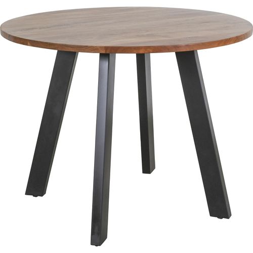 Tisch ></noscript>TARA< aus Akazie 100 x 76 x 100 cm (BxHxT)