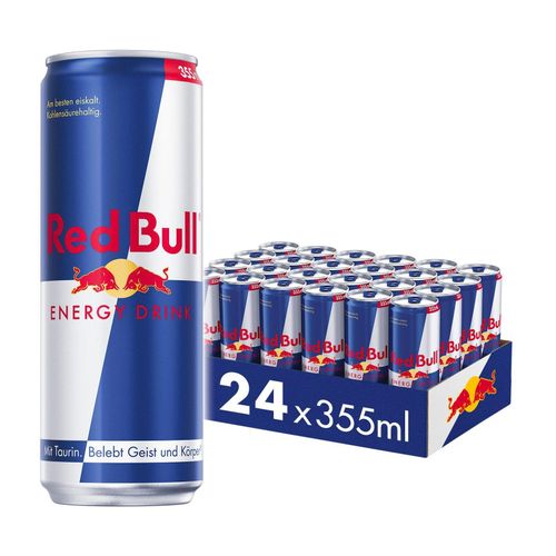 Red Bull Energy Drink 0,355 Liter Dose, 24er Pack