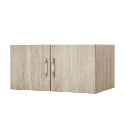 Aufsatz 2-türig - holzfarben - Materialmix - 80 cm - 40 cm - cm 54,0 - Möbel Kraft
