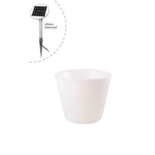 Beleuchteter Pflanztopf Shining Classic Pot XM (Solar)