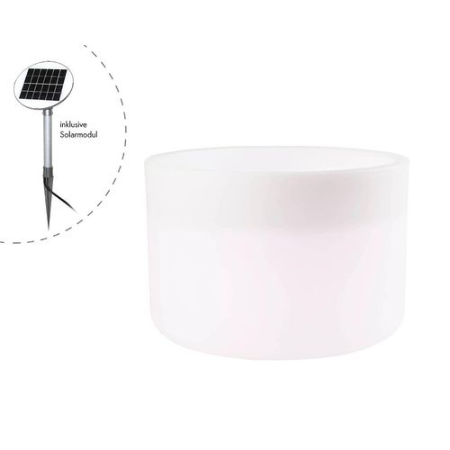 Beleuchteter Pflanztopf Shining Elegant Pot XM (Solar)