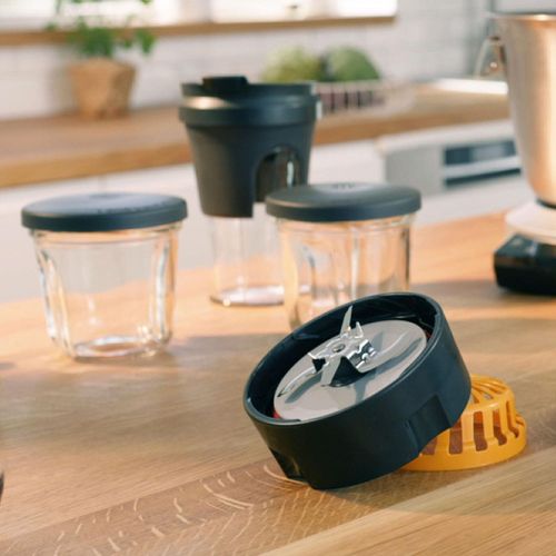 BOSCH TastyMoments MUZS68TM Multi-Zerkleinerer-Set, Farbe:Schwarz