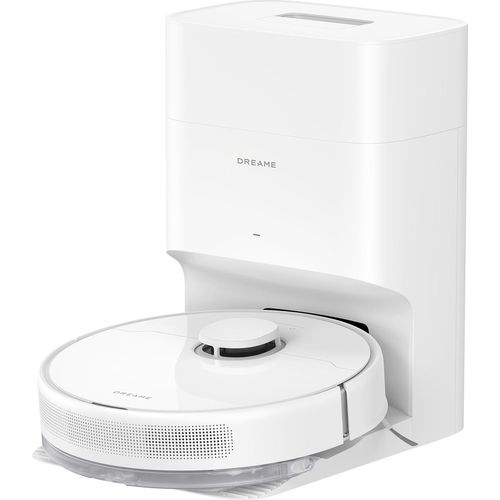Dreame D10 Plus gens 2 Staubsauger Roboter mit Absaugstation,Saugroboter mit Wischfunktion 6000Pa Weiß