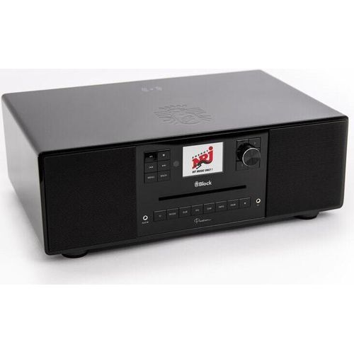 Block Passion Schwarz (AB10207-001) DAB+ Internetradio mit CD-Player