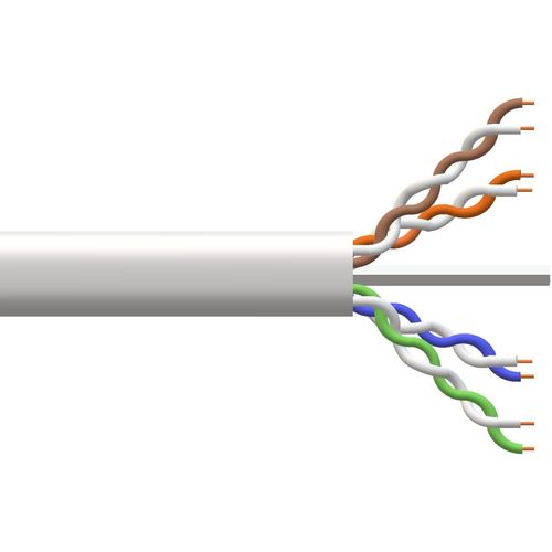LINK Netzwerkkabel Cat 5E UTP Solid 305m ECA Klasse - LK305U5E