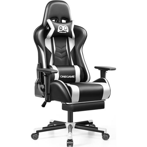 Gaming Stuhl Ergonomischer PolyurethanRacing Chair mit Fußstütze