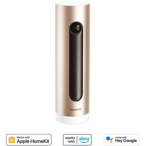 NETATMO Überwachungskamera "Smarte Innenkamera", gold (aluminium, gold), Überwachungskameras