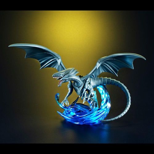 Megahouse Yu-Gi-Oh! Duel Monsters Monsters Chronicle PVC Statue Blue Eyes White Dragon 12 cm