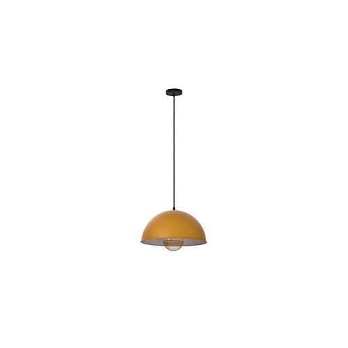 Deckenleuchte Lukas, Metall gelb, B 410 x T 410 x H 200 mm, E27, meet by paperflow
