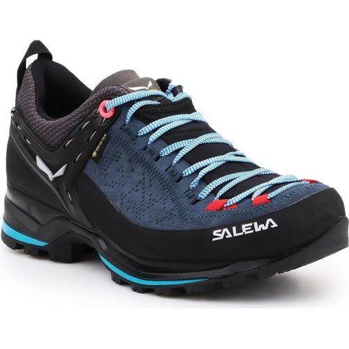 SALEWA Damen Outdoorschuh MTN TRAINER 2 GTX 7680-4.5, 7680-5, 7680-5.5, 7680-6, 7680-6.5, 7680-7, 7680-7.5, 7680-8 SAL-61358 Dark Denim/Fluo Coral 7 [Schuhe UK Frau]