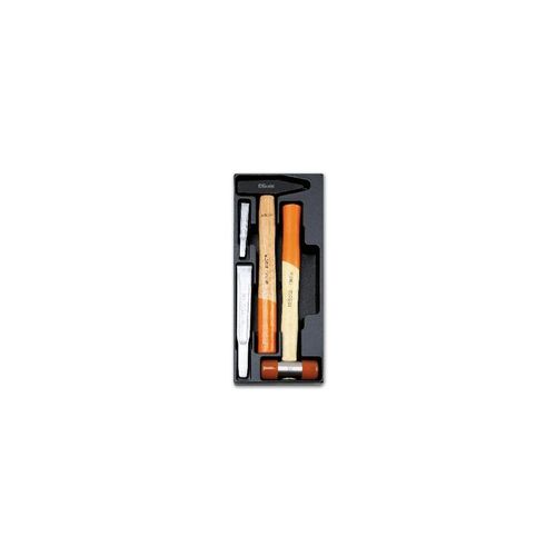 BETA Fester Thermoformateinsatz mit 2 Hammer + 2 Meißel
