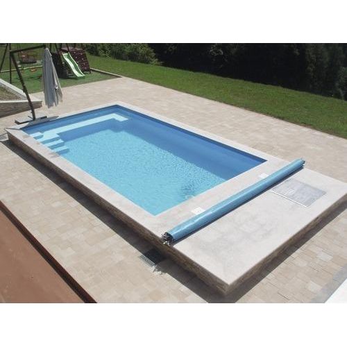 Pool-Sommerabdeckplane Planet Pool 600x300 cm blau