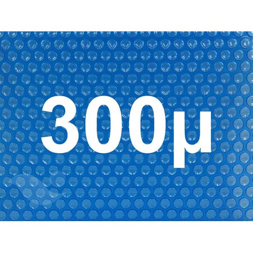 Pool Solarabdeckplane blau rechteck 3,00 x 6,00 m 300 mµ
