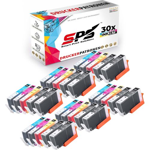 30x Tinten HP 364XL Multipack kompatibel für HP Photosmart Premium Fax Drucker