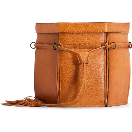 muud Evita XL Ledertasche whisky