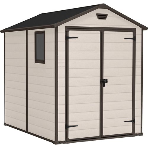 Gartenhaus Keter MANOR 6 x 8 DD beige, mit Boden