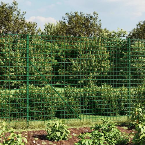 [Home] Maschendrahtzaun Grün 1,6x25 m Verzinkter Stahl , Neue Mode 2024 im häuslichen Leben