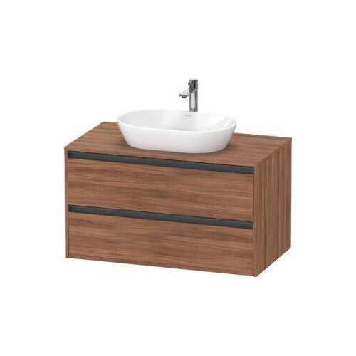 Duravit Ketho.2 Wastafelonderkast 100x55x56,8 cm Mat Noten