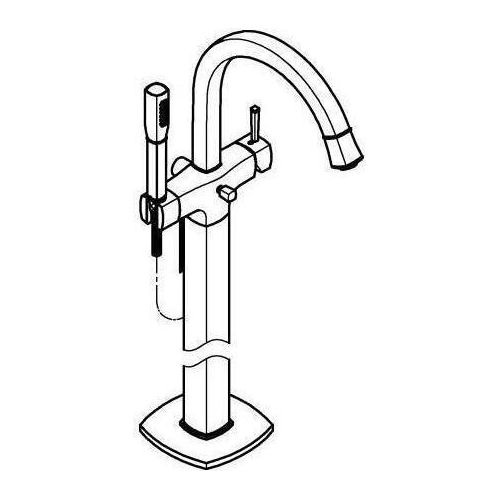 Grohe Spa Grandera Badmengkraan Vrijstaand Chroom
