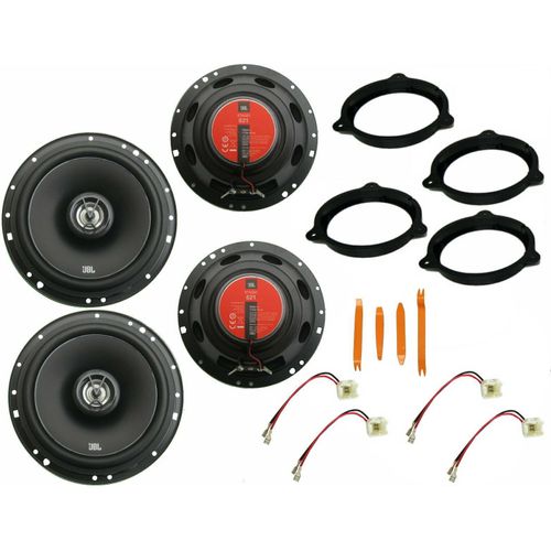 JBL Lautsprecher Set für Renault Capture I R Bj 13-19 Tür vorne hinten Bügel