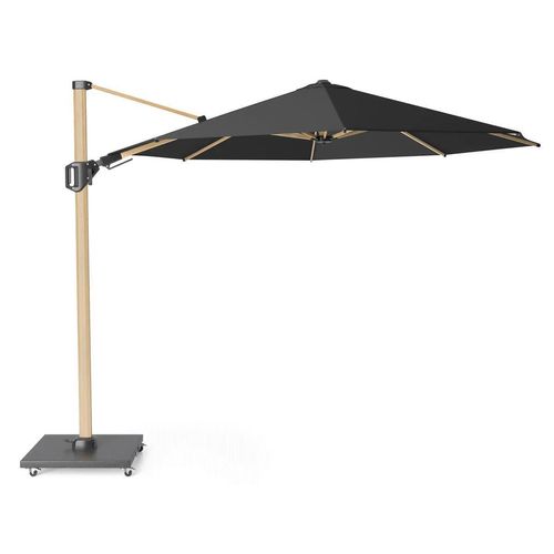 Ampelschirm Cartagena T2 Premium 350 x 350 x 262 cm inkl. Granitplatte Polyacryl Schwarz