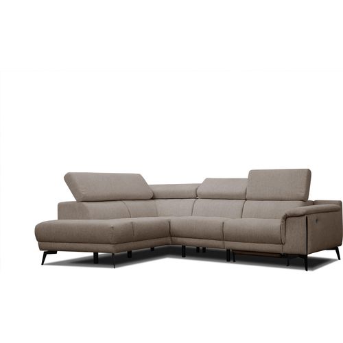 3-Sitzer Ecksofa links mit Relax Matera