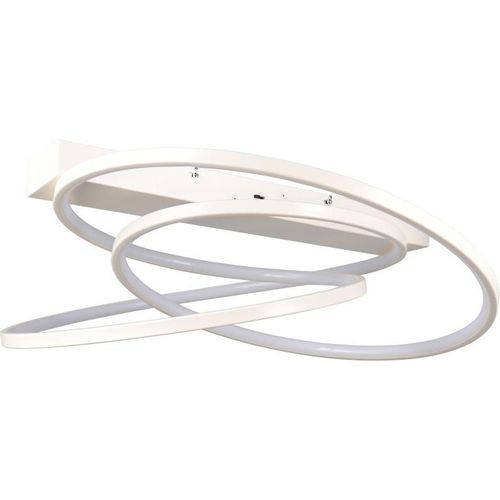 Reality Deckenleuchte Sandy, LED-Band, Sandfarben, modernes Design, Switch-Dim, Farbtemperaturwechsler, Grundlicht