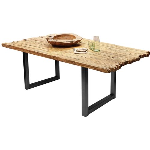 Tisch 200x100 Teak Holztisch Esstisch Küchentisch Wohnzimmertisch Speisetisch