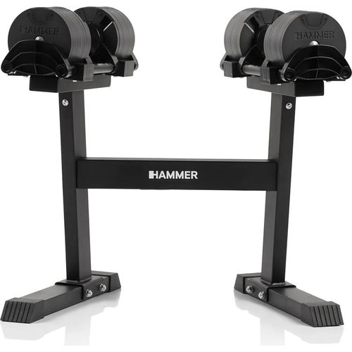 HAMMER Finnlo Hantel-Set Smartlock, mit intelligentem Smartlock-System (64 kg)