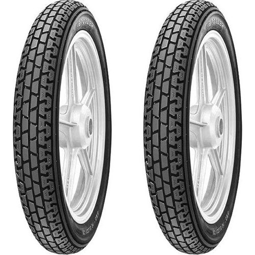 Paar Motorradreifen Metzeler 4.00 -18 64H Block C (C) + 3.50/ -18 56S Block C