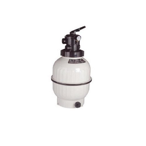 Cantabric Poolfilter mit Top 5 +1 Wege Ventil 750 mm für 100 bm