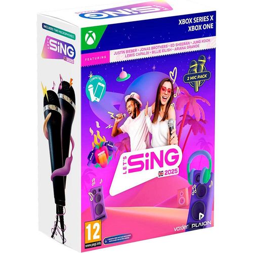 Xbox Games Xbox Series X Let´s Sing 2025 (double Mic Bundle) Rosa PAL Rosa PAL