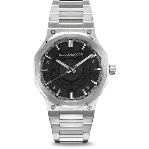 Chronograph RoccoBarocco Versilbert/Stahl Kollektion Hypnotic - mann