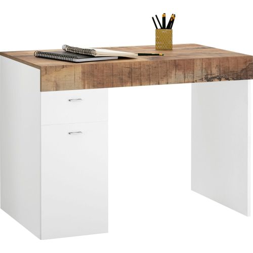 Schreibtisch ></noscript>Sliding< ausziehbarer Tischplatte - 100x75x60 (B/H/T)