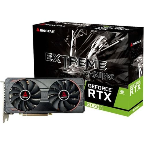 BIOSTAR GeForce RTX 3060 Ti 8GB Grafikkarte