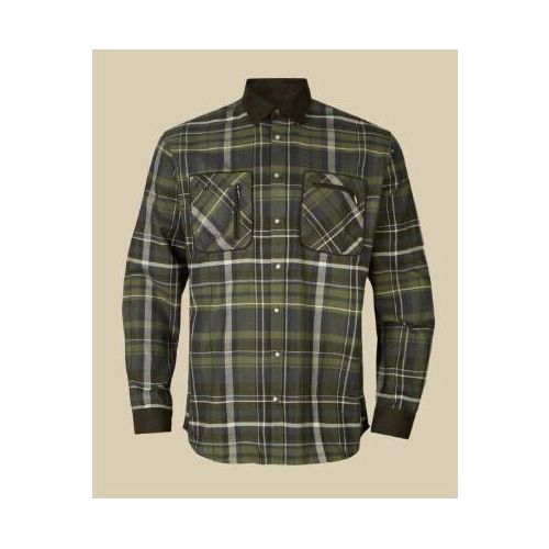 Härkila Herren Pajala Flanellhemd olive M