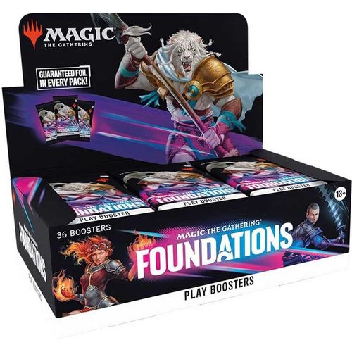 Wizards Of The Coast Magic The Gathering: Foundations Display Sammelkarten Mehrfarbig Mehrfarbig One Size