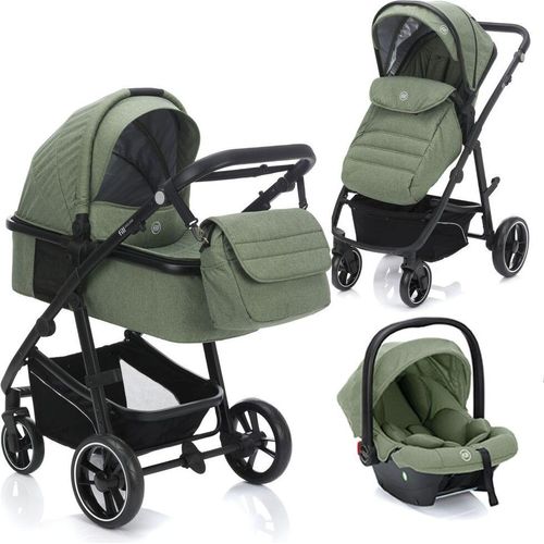 Fillikid 3-1 Kombi-Kinderwagen-Set Fill Jaguar mit