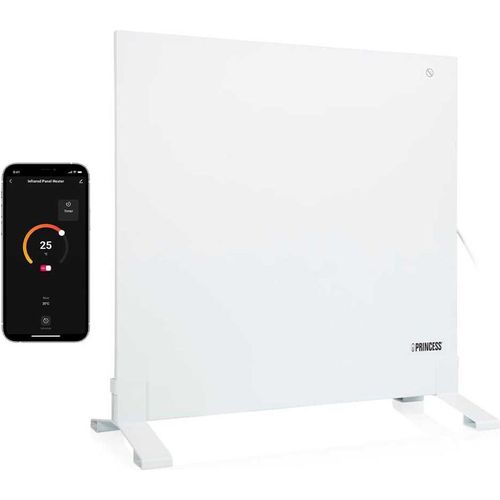 Princess 01.348235.01.001 Intelligente Infrarot-Panel-Heizung 350W App